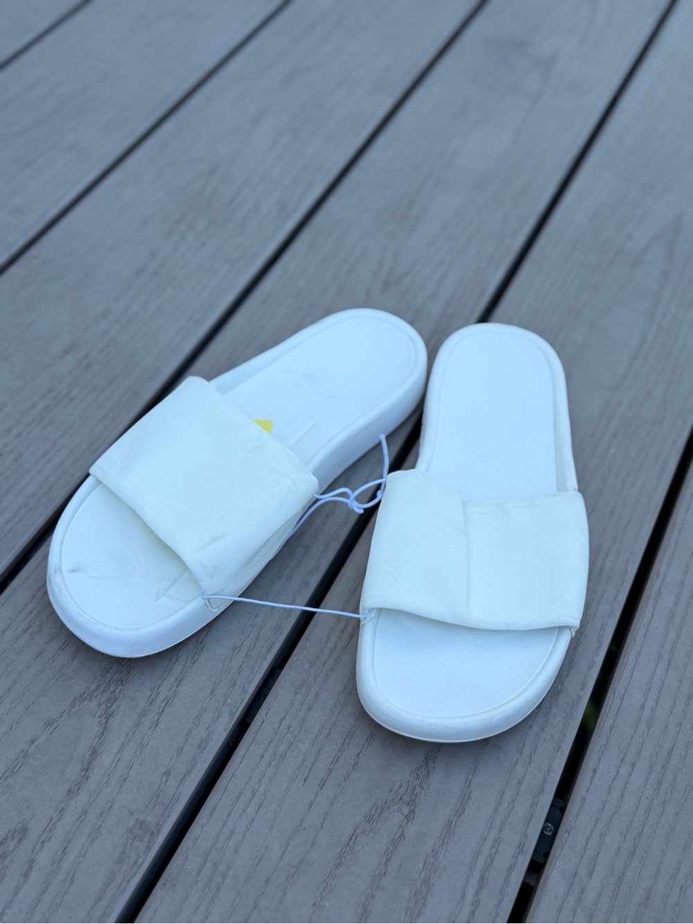 all in motion White Kids Slide Sandals